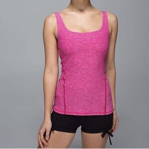 Lululemon Amala Tank Heathered Plus nk